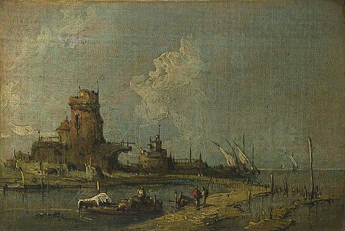 A Ruin Caprice, 1849, Francesco Guardi