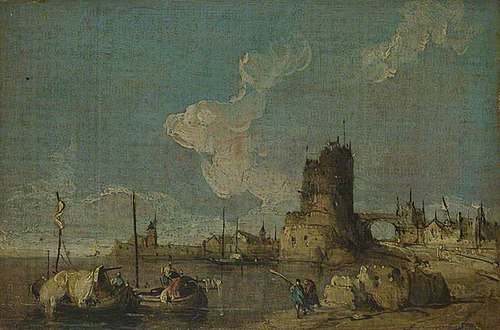 A Ruin Caprice, 1849, Francesco Guardi