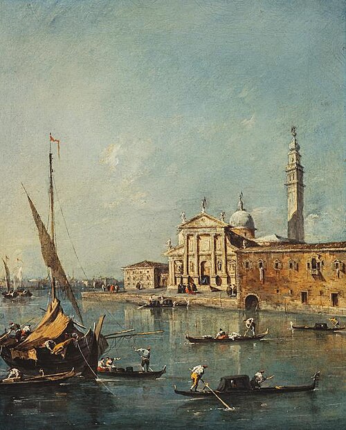 San Giorgio Maggiore, Venice, 1770, Francesco Guardi