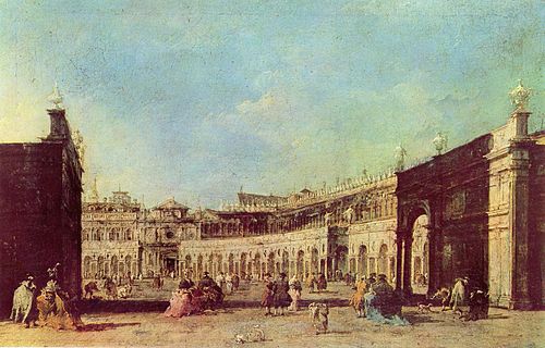 Piazza San Marco, 1776, Francesco Guardi