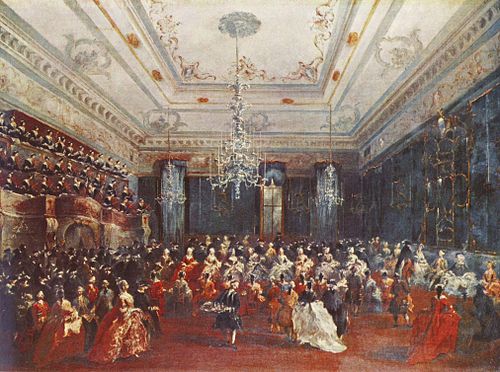 Concert de gala à Venise, 1782, Francesco Guardi
