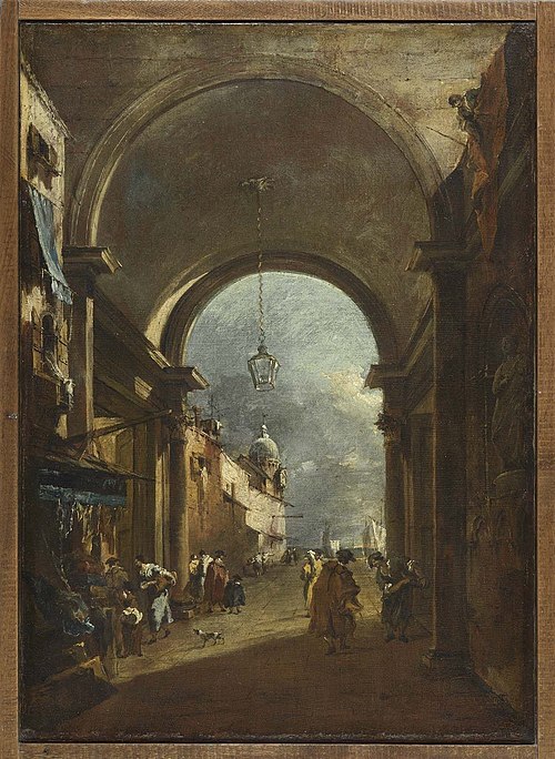 Tordurchblick, 1767, Francesco Guardi
