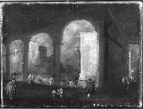Architektur-Capriccio (Nachahmer), , Francesco Guardi
