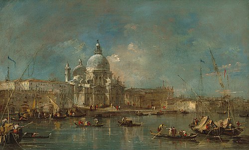Santa Maria della Salute, 1770, Francesco Guardi
