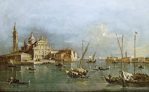 San Giorgio Maggiore, Venice, 1762, Francesco Guardi