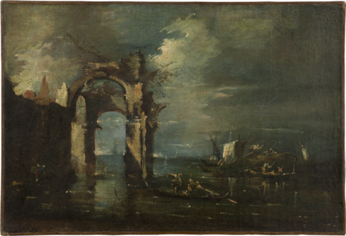 Lagoon Landscape, 1750, Francesco Guardi