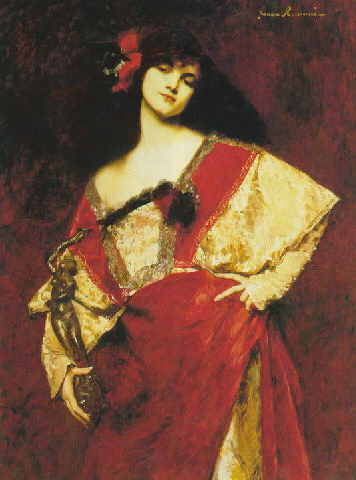 Portrait of Giovanella, 1905, Carolina Carlesimo