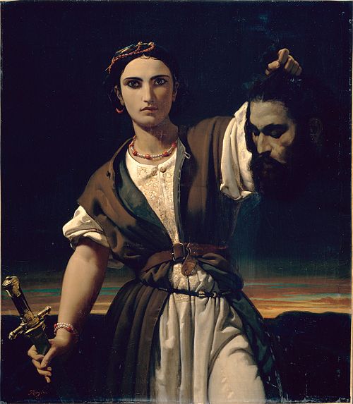 Judith aux portes de Béthulie, 1847, Jules-Claude Ziegler