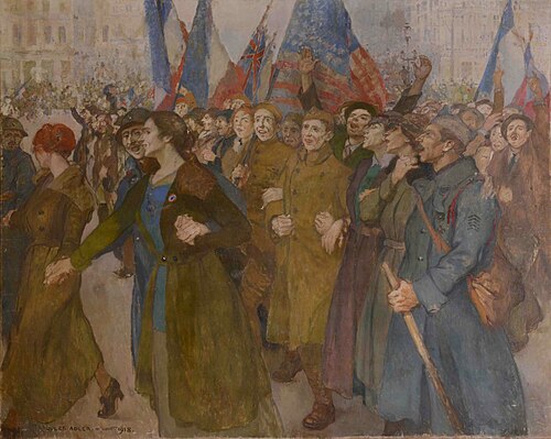 L’armistice de 1918, 1919, Jules Adler