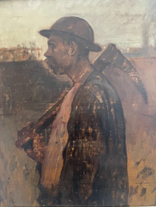 Mineur de Charleroi, 1901, Jules Adler