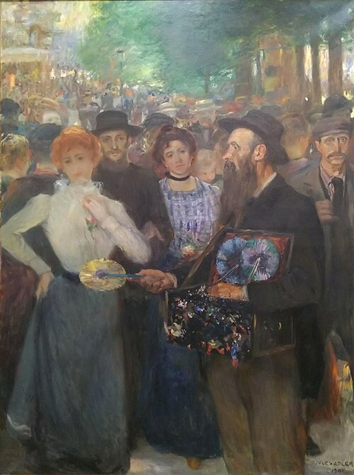 Soir d'été à Paris, 1901, Jules Adler