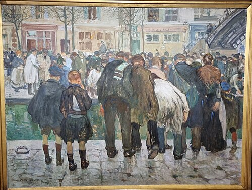 L'accident, 1912, Jules Adler
