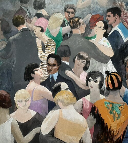 Le Bal Bullier, 1931, Jules Flandrin