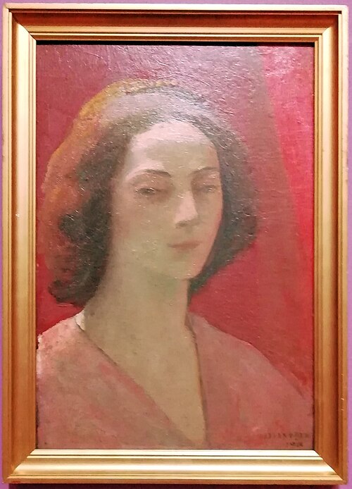 Portrait de Jacqueline Marval, 1907, Jules Flandrin