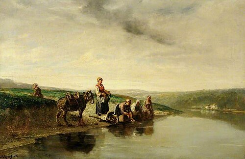 Landscape with a River, 1853, Jules Jacques Veyrassat
