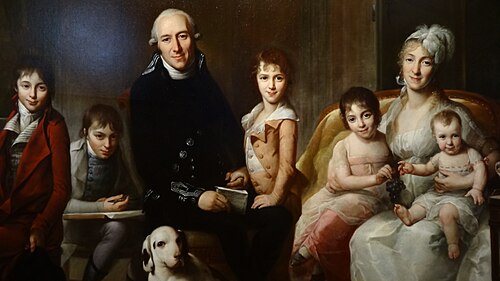 La famille d’Étienne Livio, 1801, Monique Daniche