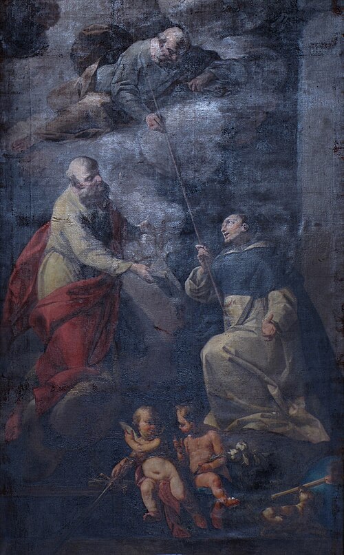 la Vocation de saint Dominique, , Monique Daniche