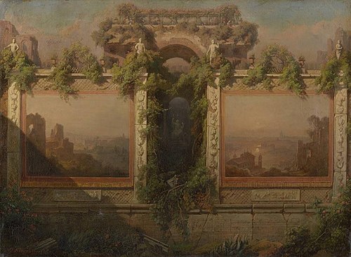Erinnerung an die Villa Mills, , Eugen Napoleon Neureuther