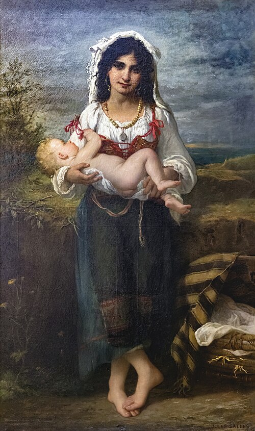 ''Il fratellino'' (le petit frère), 1900, Jules Salles