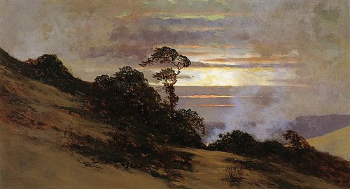 Nocturnal Landscape, , Jules Tavernier