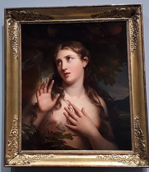 Tête d'Eve, 1822, Julie Duvidal de Montferrier