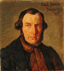 Portrait of Broder Bahnsen, 1875, Carl Ludwig Jessen