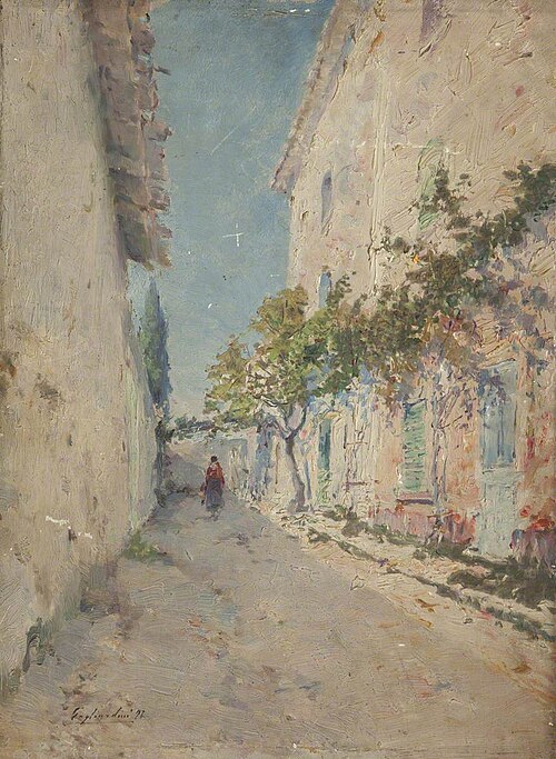 A Road at Midday, 1876, Julien Gustave Gagliardini