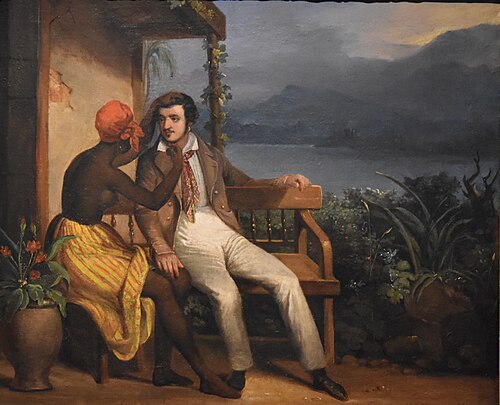 Petit maître que j'aime, 1840, Julien Vallou de Villeneuve