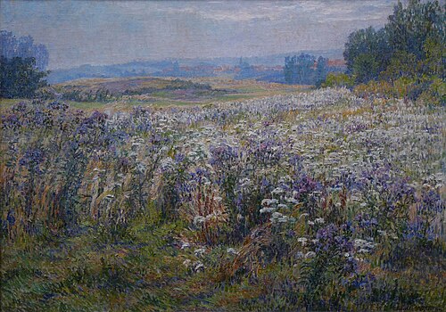 Les environs de Saint-Job à Uccle, 1900, Juliette Wytsman