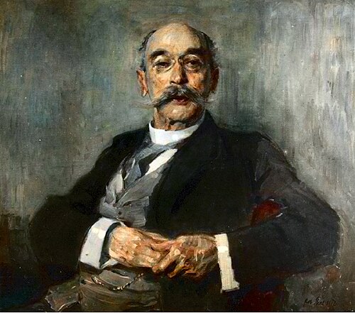 Porträt des Otto Posse, 1917, Robert Sterl