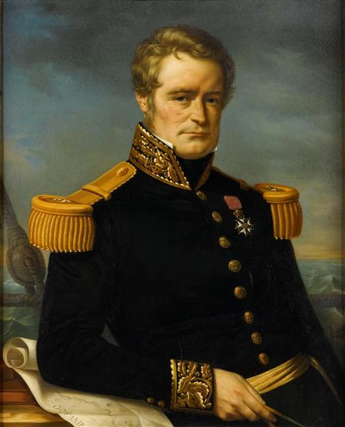 Contre-amiral Jules Dumont d'Urville (1790-1842), 1846, Jérôme Cartellier