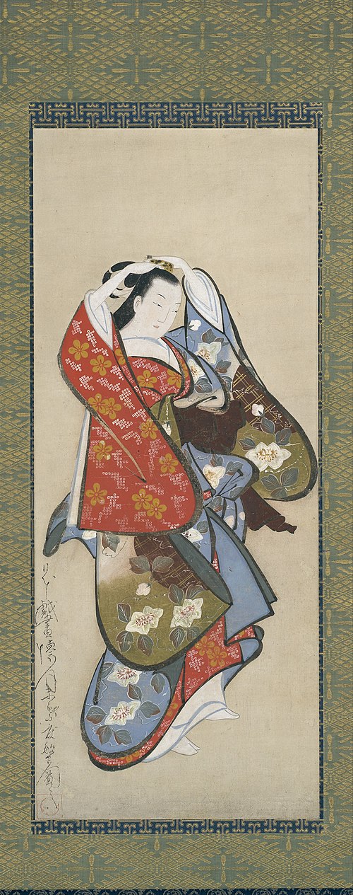 Beautiful Woman, 1713, Kaigetsudō Dohan