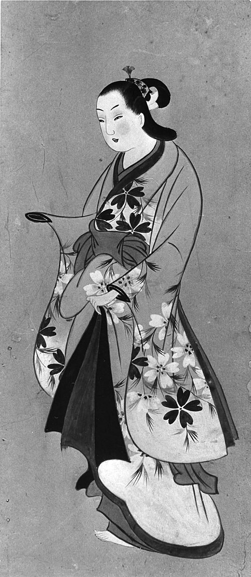 Standing Beauty, 1834, Kaigetsudō Ando