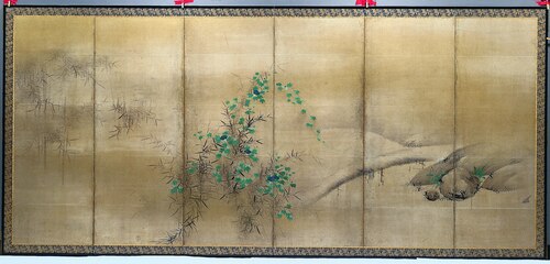 Winter and Summer Flowers, 1600, Kaihō Yūshō