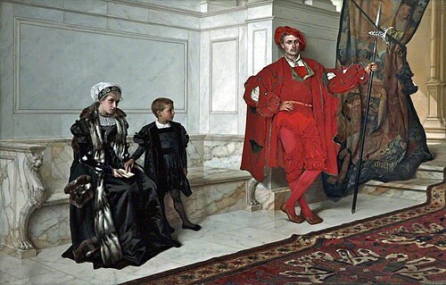 Awaiting an Audience, 1886, Willem Geets