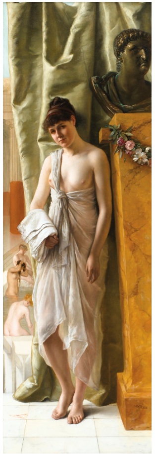 Bathing woman or Balneatrix, 1894, Willem Geets