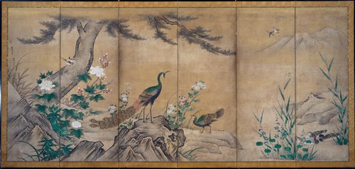 Birds and Flowers, 1566, Kanō Mitsunobu