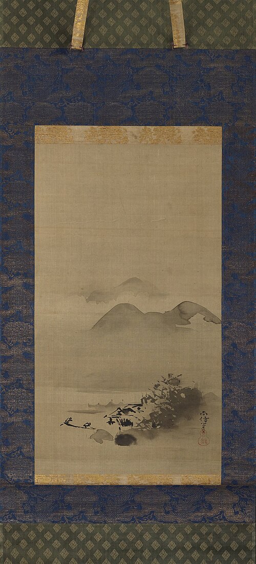 Summer and Winter Landscapes, , Kanō Naonobu