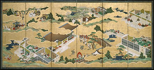 Scenes from the Tale of Genji, 1677, Kanō Tsunenobu