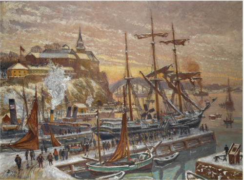 (Akershus Harbour, Oslo, , Karl Edvard Diriks