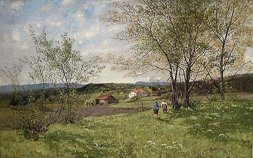 From Vestre Aker, 1881, Karl Edvard Diriks