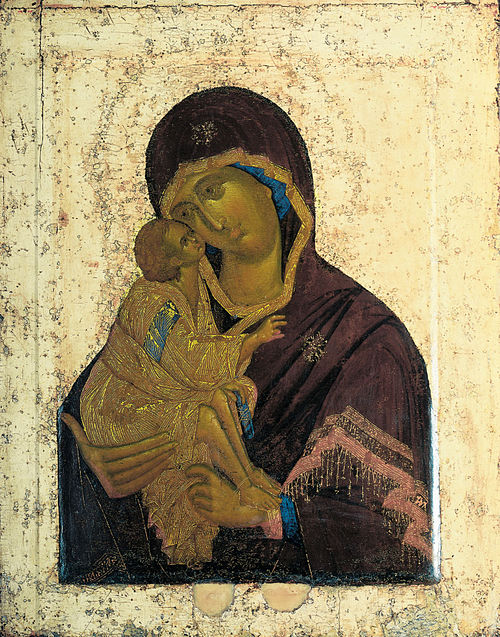 La Vierge du Don, 1382, Théophane le Grec