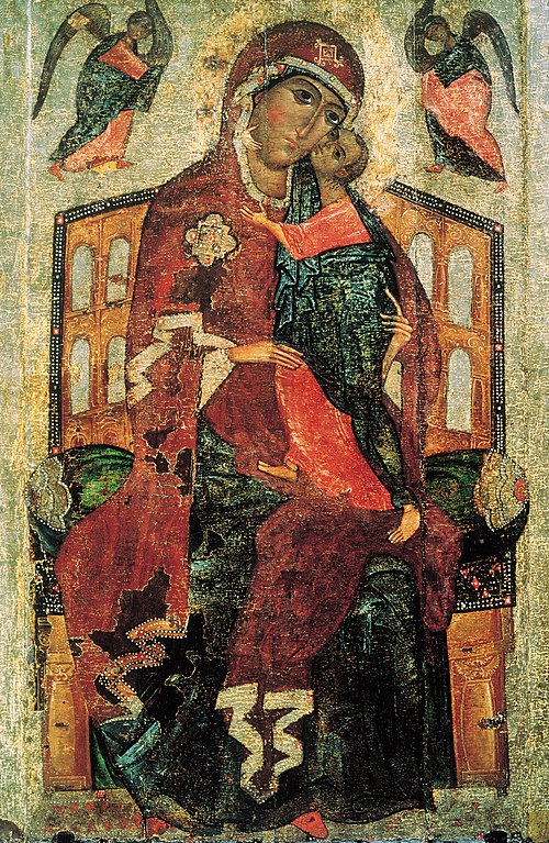 La Vierge de Tolga, 1314, Théophane le Grec