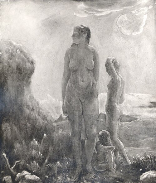 Landscape with Figures, 1914, Kenneth Hayes Miller