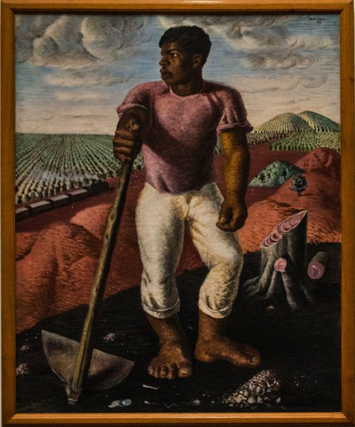 Coffee Agricultural Worker, 1934, Candido Portinari