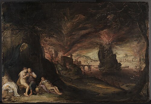 Lot and his daughters, 1606, Kerstiaen de Keuninck