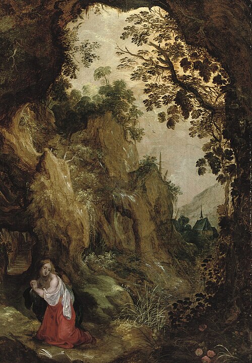 The Penitent Mary Magdalene in the wilderness, 1550, Kerstiaen de Keuninck