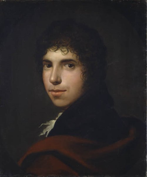 Self-portrait, 1800, Johann Martin von Rohden