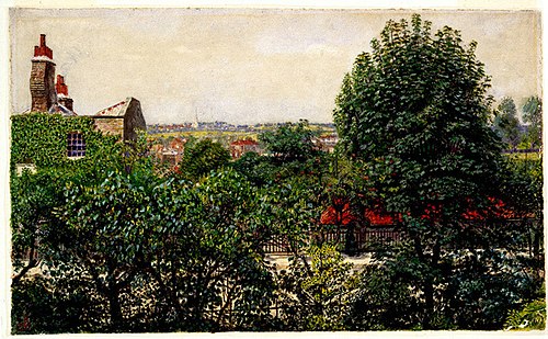 Hampstead: A Sketch from Nature, 1857, Ford Madox Brown