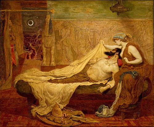 The Dream of Sardanapalus, 1871, Ford Madox Brown